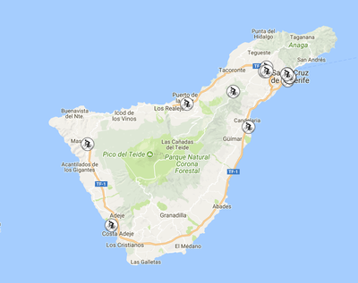 This map displays the tours.